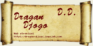 Dragan Đogo vizit kartica
